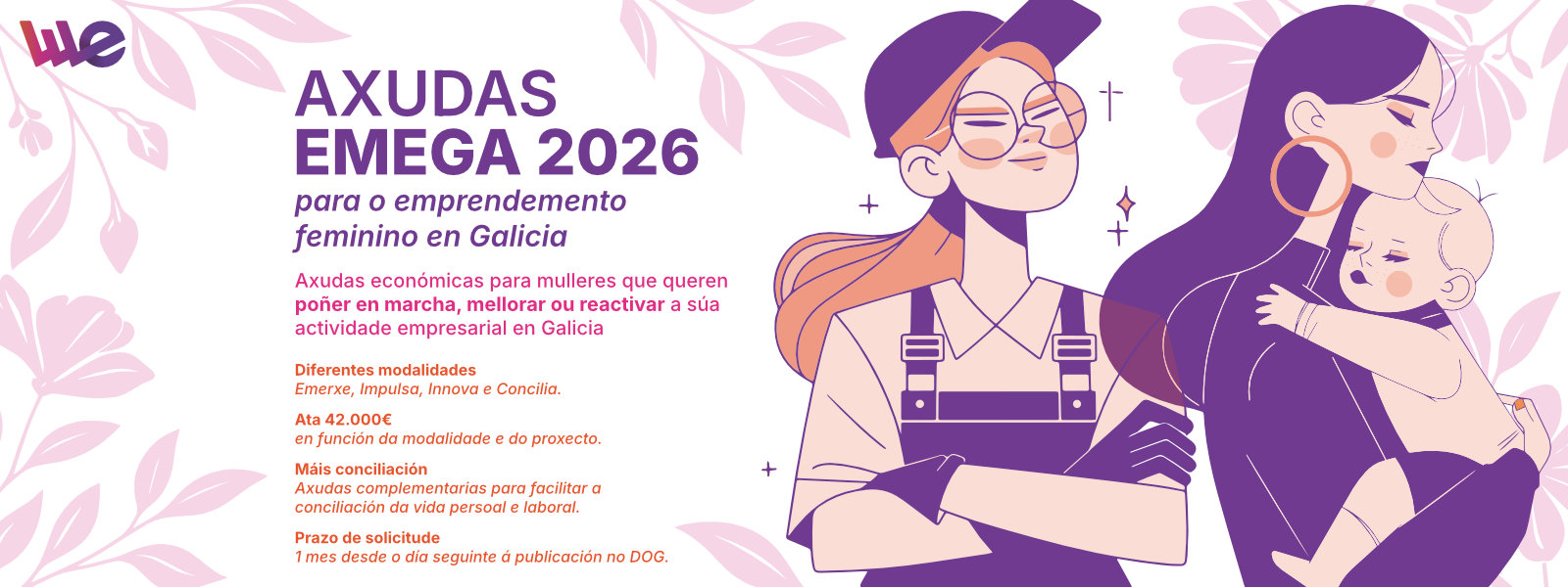 Convocatoria das axudas Emega 2026